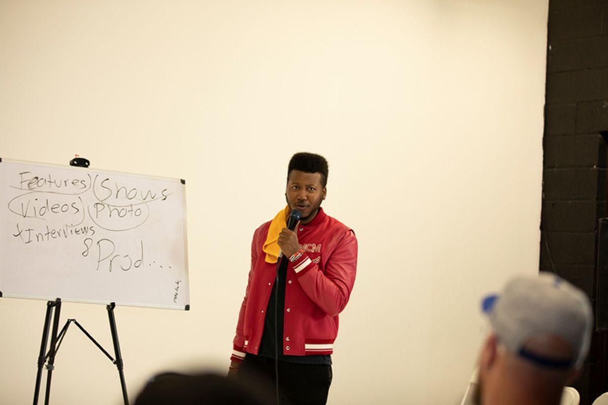 (Darris Robins At Artist Entrepreneur Conference Atlanta)